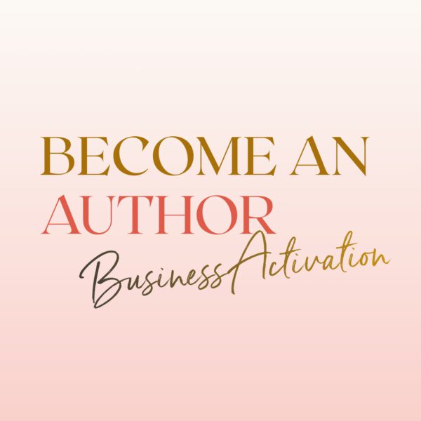 Become an author business activation